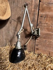 alte Midgard Wandlampe 50er Werkstattlampe Gelenklampe Bauhaus Lampe Leuchte 2