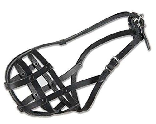 Maulkorb leder für - leder,