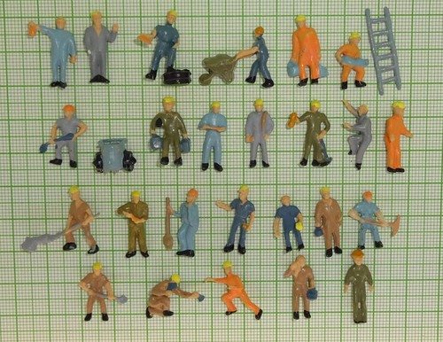 Figuren für spur - h0, (25