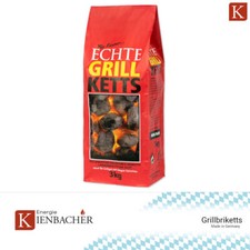 Premium Grillbriketts 3-27kg „Made in Germany“ Kohlebriketts Holzkohle Weber Öko