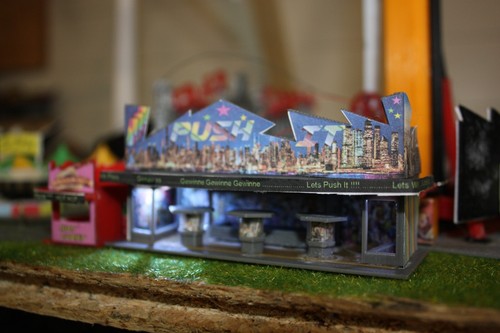 Kirmes pusher bude - kirmes, (