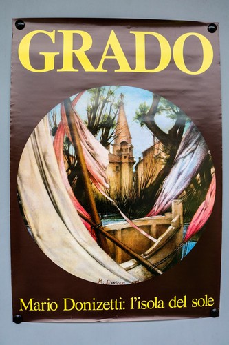 Travel poster grado mario - travel,
