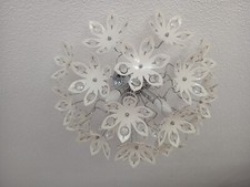 Deckenlampe, Lampe Wohnzimmer, Blumen, Ranke ca. 55 Cm Durchmesser 