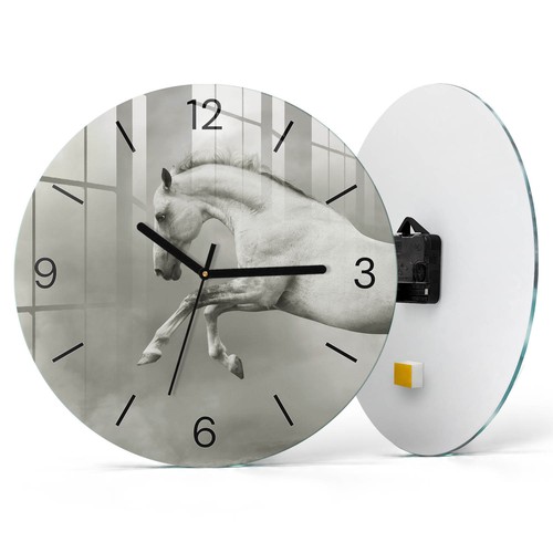 Runde wanduhr aus - runde,