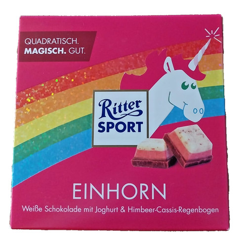 Ritter sport einhorn - ritter,