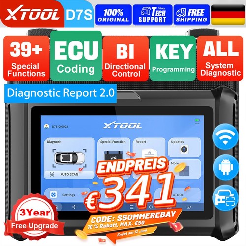 Xtool d7s obd2 - xtool, v2.0