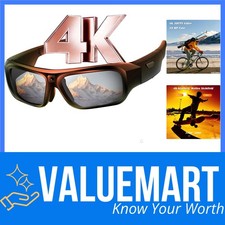 Mini Kamera Brille 4K Tragbare Videobrille Sonnenbrille Outdoor Reisen UV-Schutz