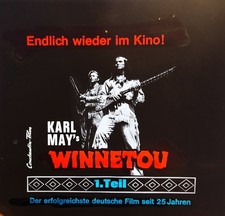 Karl May Winnetou Schatz im Silbersee WA Gross Werbedia Pierre Brice Lex Barker