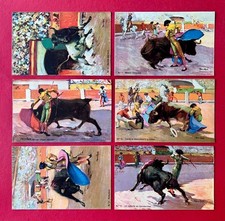6 x Künstler AK Spanien um