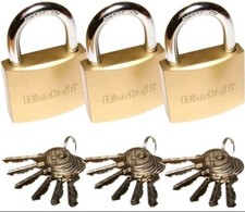 18 Gleichschließende Schlösser mit 108 Schlüsseln