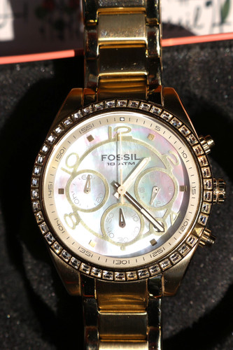 Fossil riley damen chronograph - damen,
