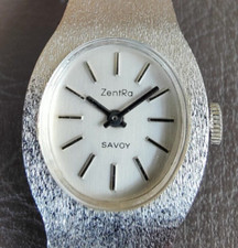 Damenuhr Zentra Savoy , mechanisches Uhrwerk , Handaufzug , 21600 bph , läuft