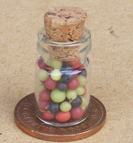 Puppenhaus glasgefäß 1cm x - glasgefäß,