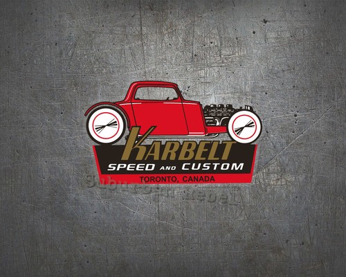 Karbelt aufkleber oldschool - -,