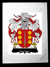 Flagge Wappen Familie Crest -