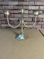 alt Kerzenständer Kerzenleuchter Kandelaber versilbert 3 armig WMF Alt