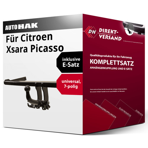 Anhängerkupplung abnehmbar - , +