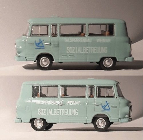 Decals für ein barkas - ein,