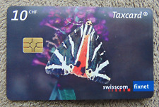 Telefonkarte aus der SCHWEIZ, " Russischer Bär, WWF - SMARAGD "