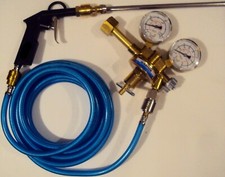 10 Sauerstofflanzen Durchmesser 9,5 x 915 mm, komplett mit Zubehör, Thermolanzen