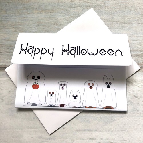 Happy halloween gruß - halloween, geld