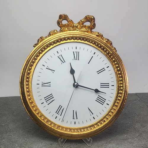 Wanduhr gold barock rokoko - wanduhr,