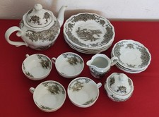 Teeservice Seltmann Weiden Barock Rheingau Porzellan. Kaffeeservice 15-teilig.