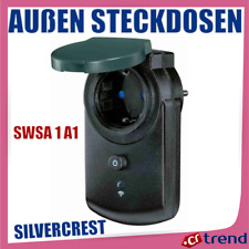 SILVERCREST Smart Home Außen Steckdosen Adapter SWSA 1 A1 Laden Zigbee Smart