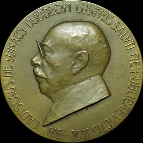 Ungarn bronze medaille 1910 - ungarn:, bronze-medaille