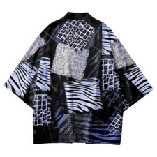 Herren Kimono Locker Mantel