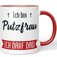 Ich bin Putzfrau. Ich darf