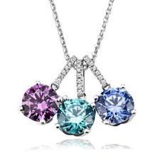 Goldmaid Kette mit 3 Swarovski