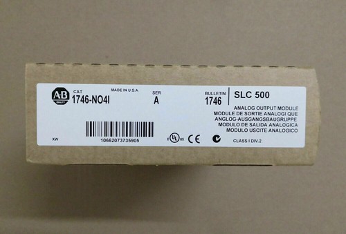 Original sealed 1746 no4i - ab, 1746-no4i