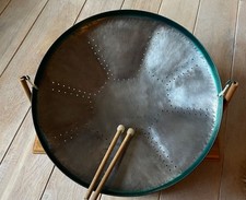 E.C.S. Steeldrum Steel Drum Sopranino C-Dur Steel Pan Meditation Pan RAR!