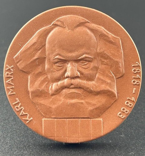 Ddr medaille karl - ddr,