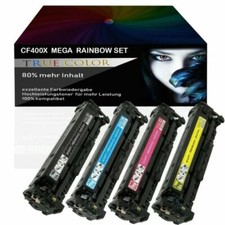 4x XXL Toner für HP 201X