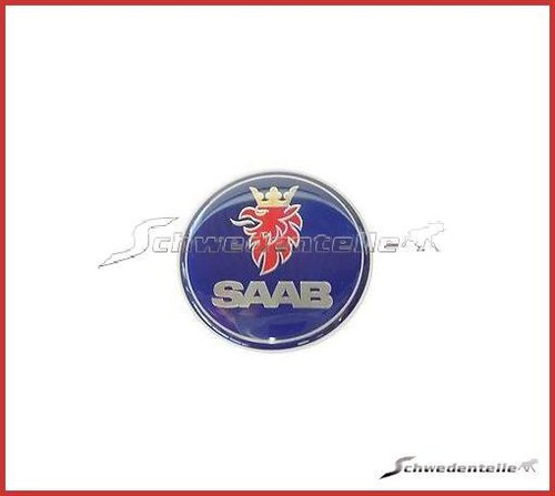Original saab emblem heck - original,