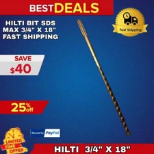 HILTI BIT SDS MAX 3/4" X 18"