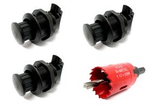 3x Profi Push Lock 1-24mm