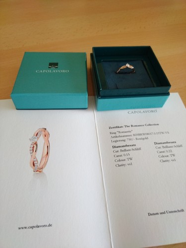 Capolavoro goldring mit - capolavoro,