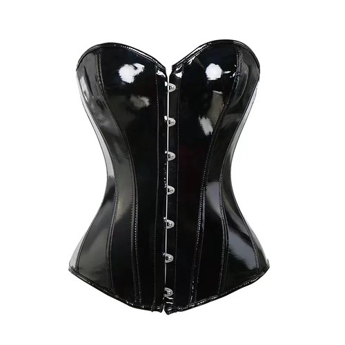 Pvc vinyl korsett - korsett, Übergröße