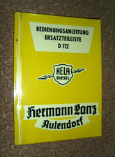 HELA D 112 - LANZ Schlepper