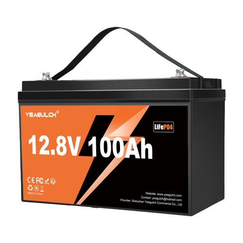 12v 100ah lifepo4 akku lithium - 12v,