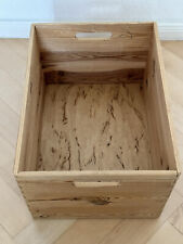 Zeller Allzweckkiste 13143 Holzkiste, Kiefer, 40 x 30 x 24 cm, stapelbar, Griffe