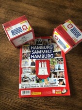 Panini Hamburg sammelt Hamburg 2010 2 Display Box plus Album Leeralbum 100 Tüten