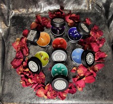 7 Chakra Kerzen Set , 30 ml