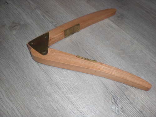 Alter nussknacker holz messing - alter,