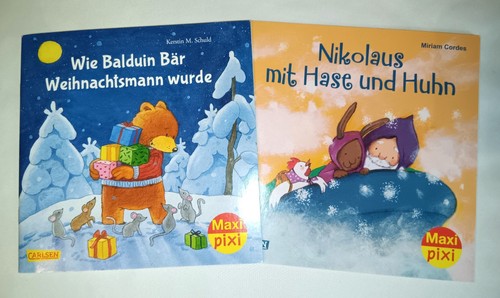 Nikolaus mit hase und - mit,
