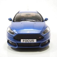 Ford Focus ST Turnier Kombi 2014 dunkelblau Modellauto 1:18 MCG