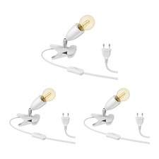 E27 Klemmleuchte LIK, schwarz